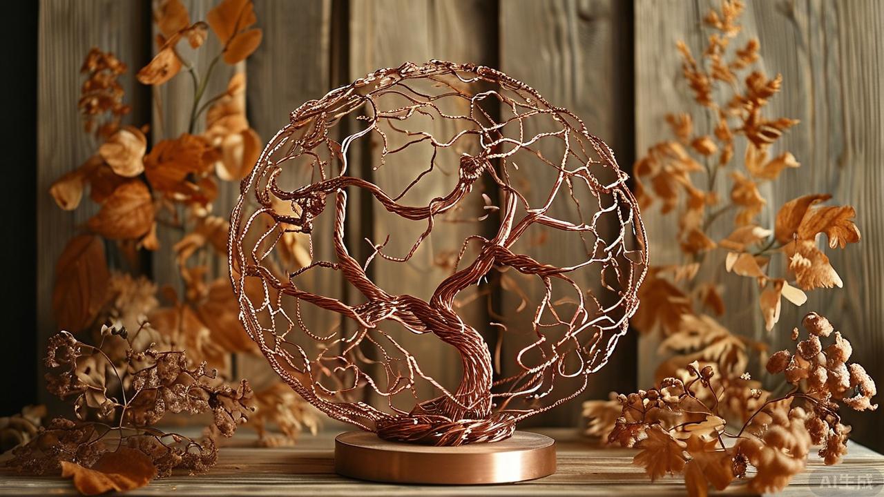 图片[2]-铜丝画入门！3步打造艺术佳作-手工制作教程大全