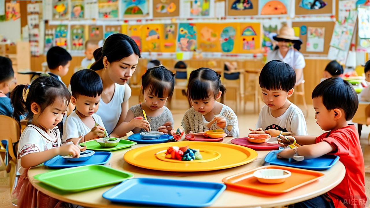 图片[5]-幼儿园手工制作课程教案：名片染色艺术-手工制作教程大全