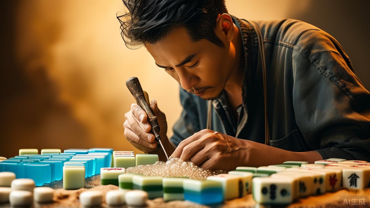 图片[7]-流沙麻将钥匙扣制作教程，创意满满的小饰品-手工制作-教程与素材社区-探索手工艺术！