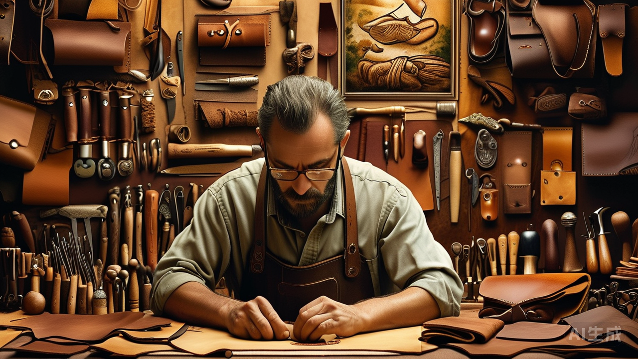 【手工皮艺入门】指尖的温度:从零开始感受皮具的灵性 12 7395aef9985545659157748383bbea64
