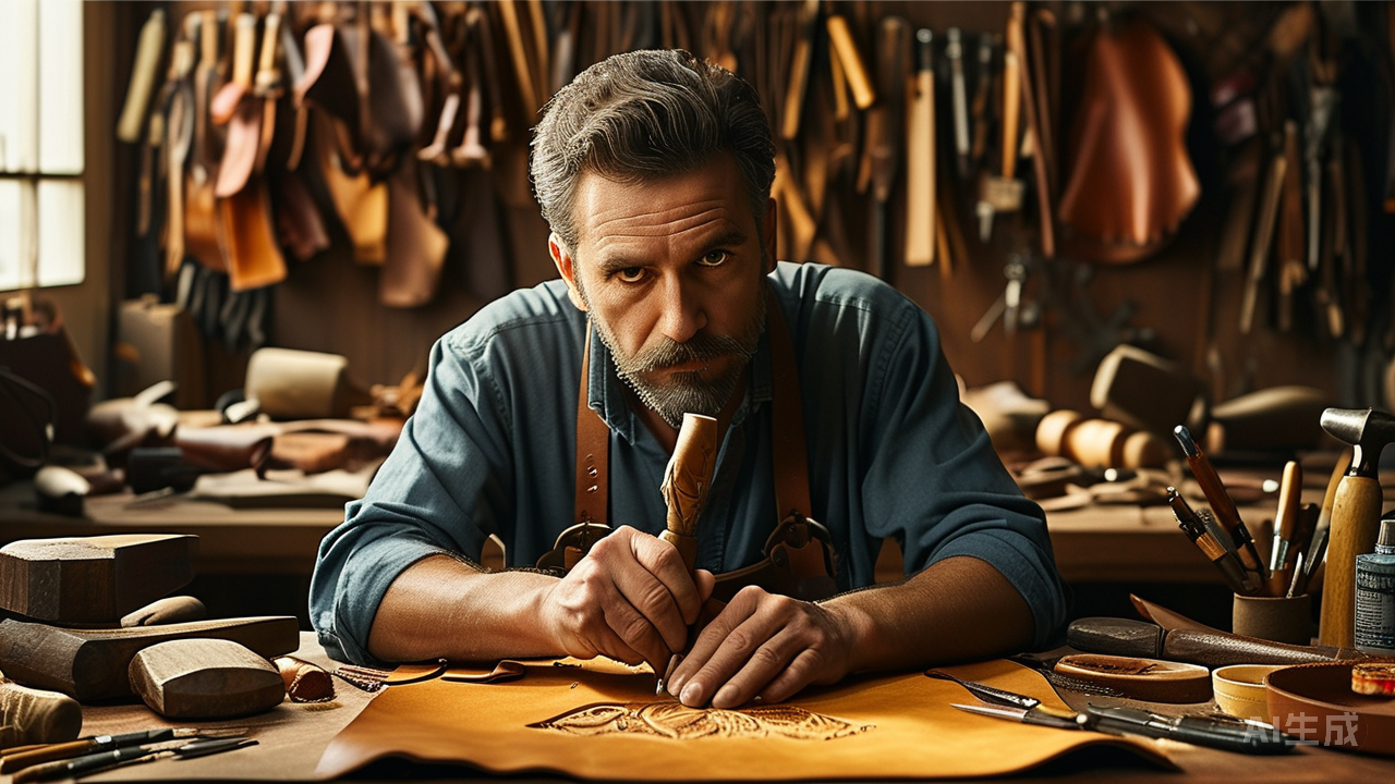 【手工皮艺入门】指尖的温度:从零开始感受皮具的灵性 5 c732e37df62445488329034daf2401fa