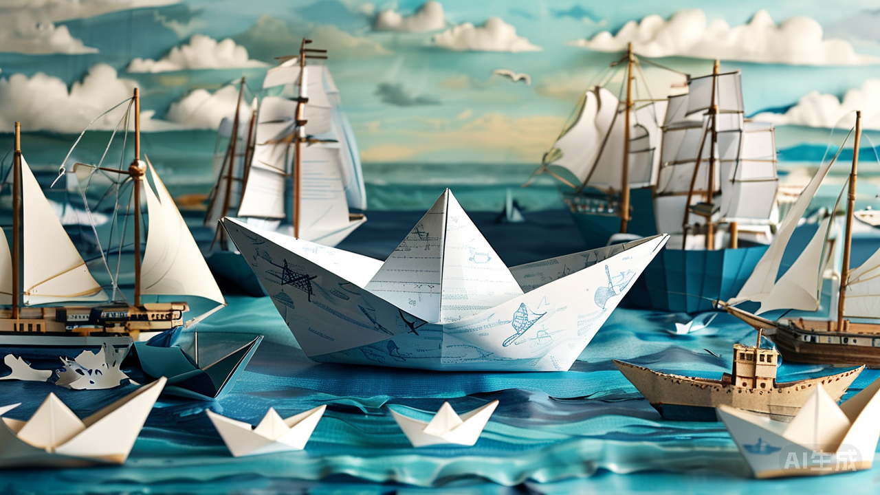 海洋船舶纸模型图纸驶向微缩海洋:100款全球经典珍藏集-手工制作-教程与素材社区-探索手工艺术!